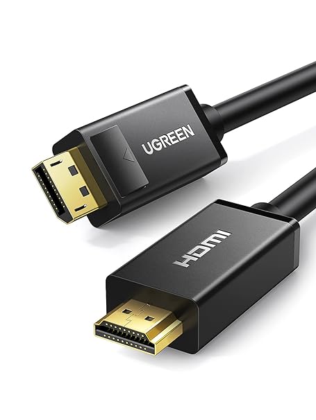 UGREEN 10202-UGREEN DP Male to HDMI Male Cable 2m (Black)