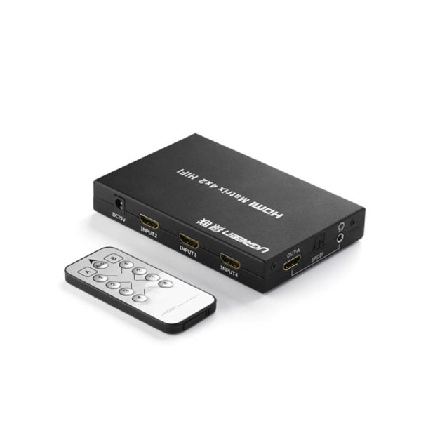 UGREEN 40216, 4 X 2 HDMI MATRIX SWITCH BOX