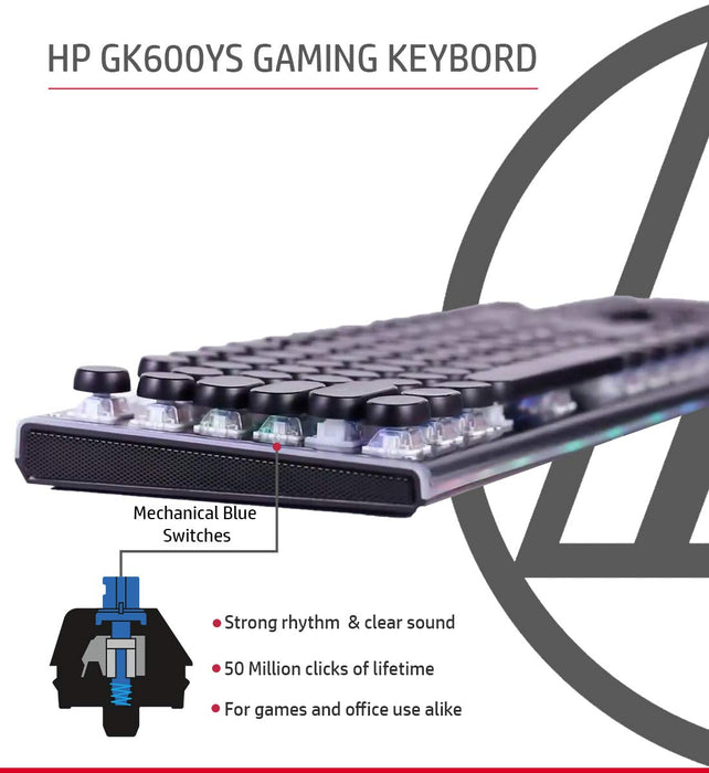 HP Gaming Keyboard GK600YS