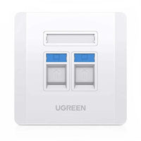 UGreen Dual Port Wall Plate (80182)