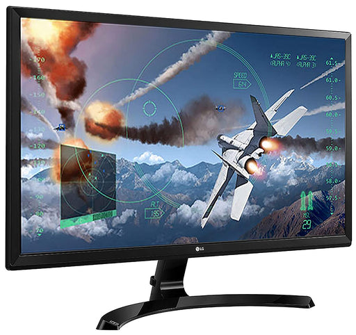 LG 24 inch (60.45 cm) Gaming 4K UHD LED Monitor - 4K UHD, IPS Panel with HDMI, Display, Audio Out, Heaphone Ports-(Black)