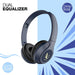 Infinity Tranz 700 On Ear Wireless Headphone With Mic( Quick Charge, Deep Bass, Dual Equalizer, Bluetooth5.0)Blue