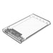 ORICO-2139U3-CR-BP 2.5" Transparent USB3.0 Hard Drive Enclosure