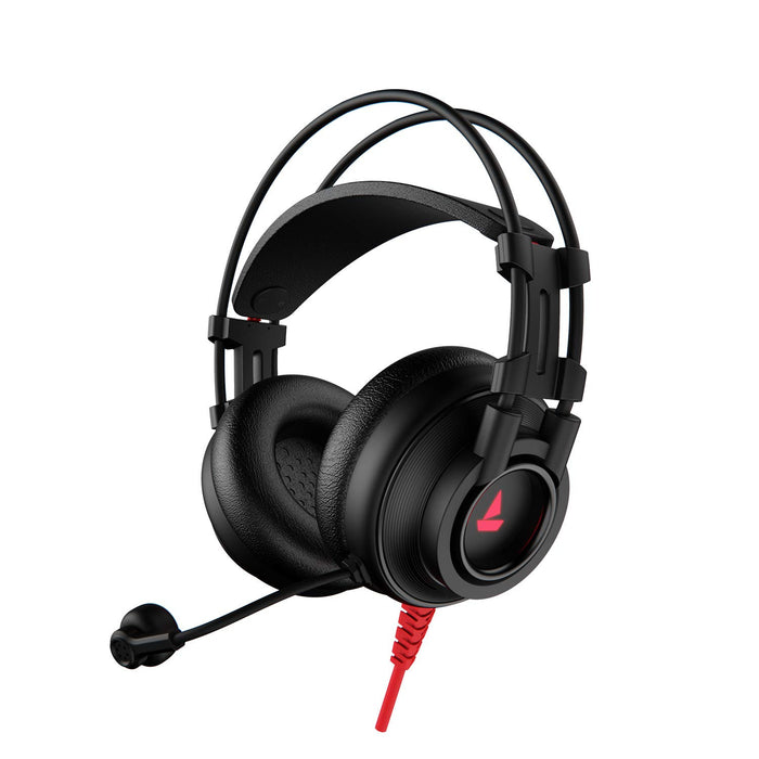 boAt Immortal IM200 7.1 Wired Over Ear Gaming RGB USB Headphones With Mic-Active Black(Open Box)