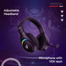 Redgear Cosmo Spectre Wired Over Ear Gaming Headphones With Mic-Black(Open Box)